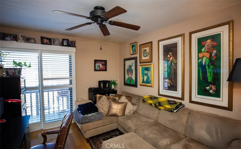 2nd bedroom used as an office/den
