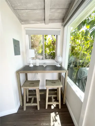 Breakfast nook/workstation