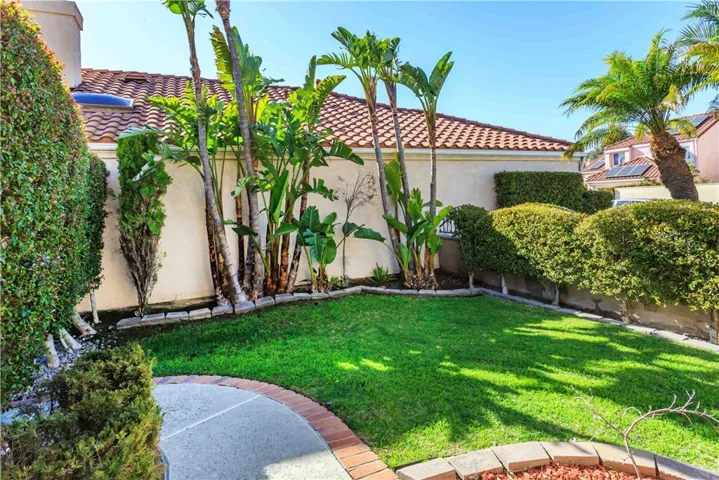 Front yard inside gate