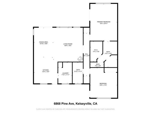 6868 Pine, Kelseyville, California 95451
