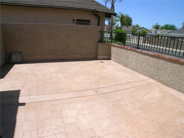 front patio area