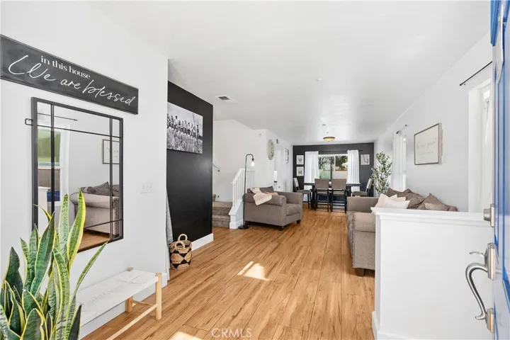 Entry with Lounge Area and Dining Room