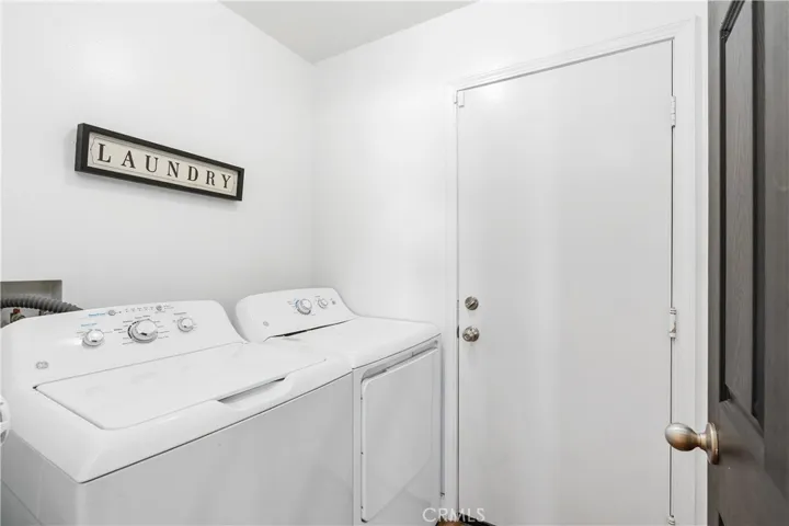 Inside Laundry Room