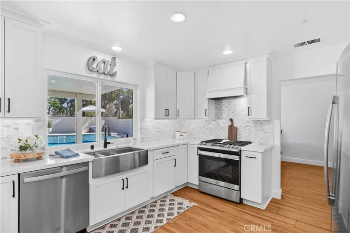 Remodeled Kitchen with Quartz Countertops