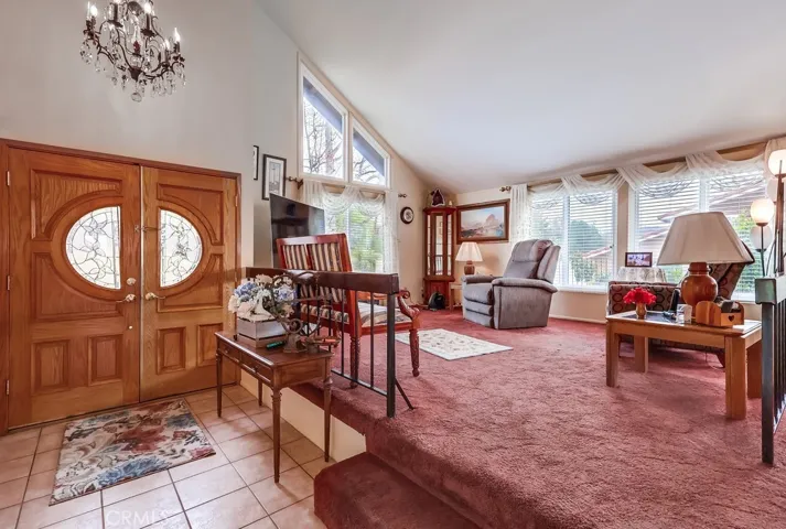Step-up Living Room
