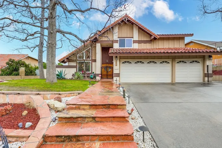 Front walkway to house
