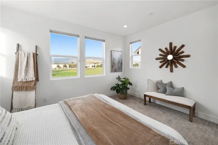 Primary bedroom with walk-in closet.