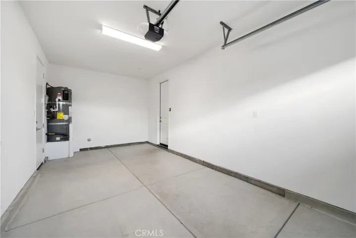 Single car garage with opener