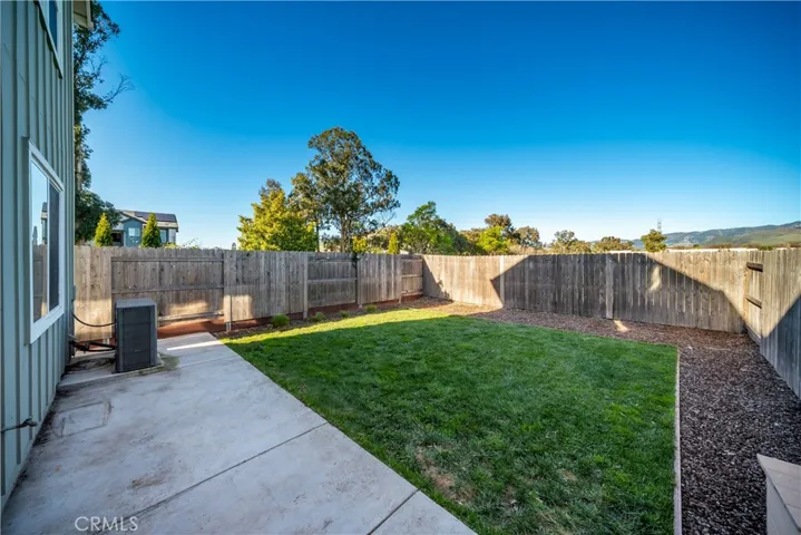 Larger than standard lot for the area.