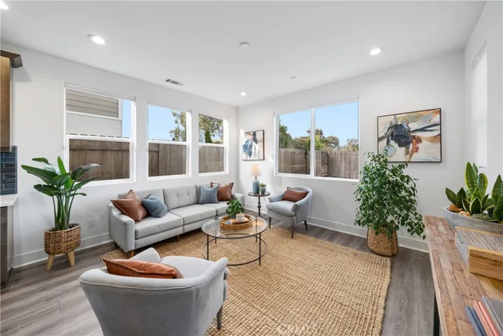 Open concept living.