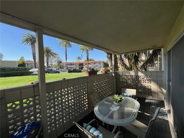 Covered patio
