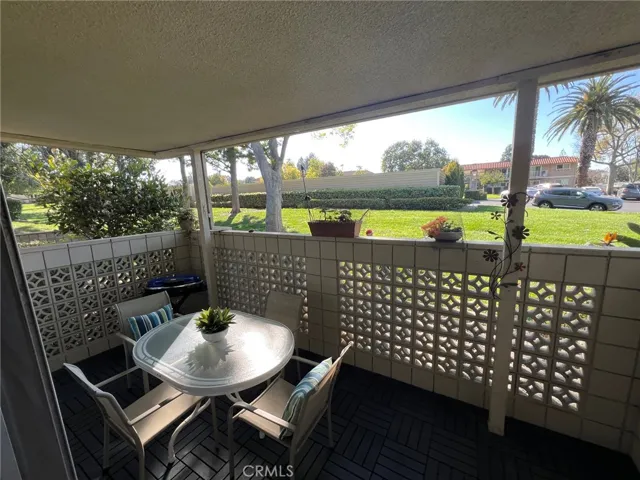 Covered patio