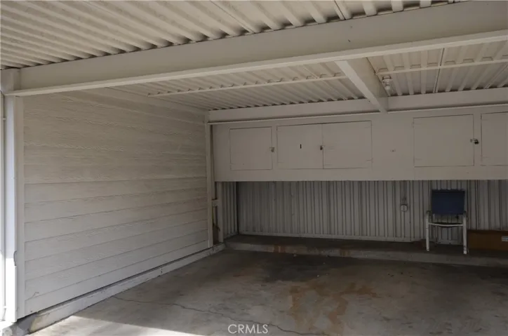 Tenant will get the larger storage cabinet.  Landlord will use the smaller, left side one.