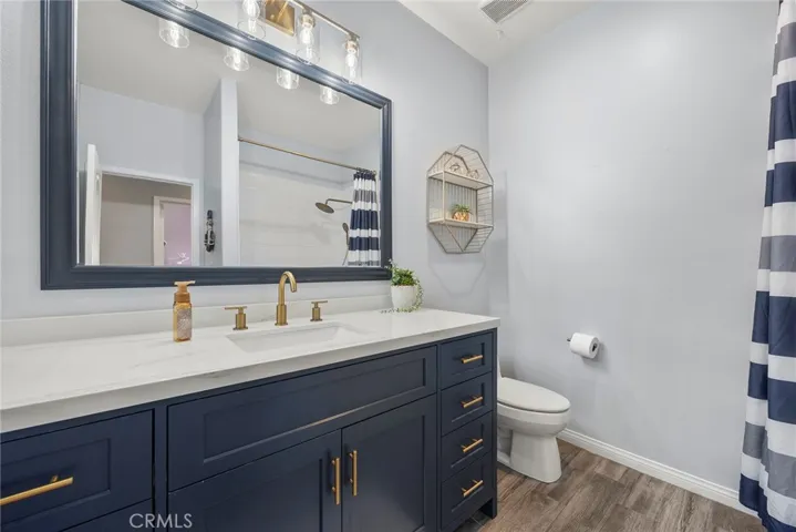 Main house full bathroom, newly renovated.