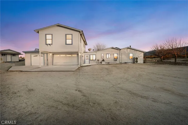 side House and 3 car garage