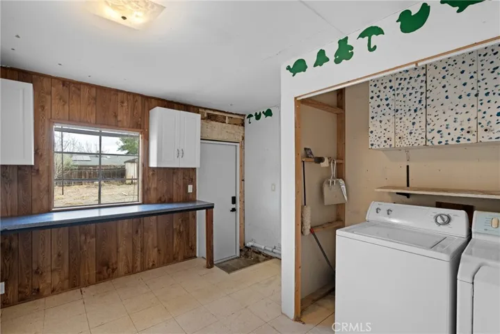 Laundry area