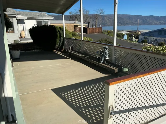 Covered front porch