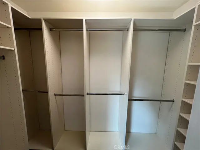 Primary closet