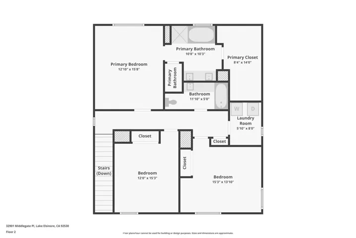 Upstairs Floor Plan