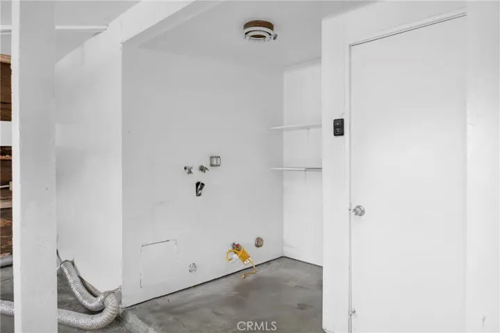 Laundry in Garage