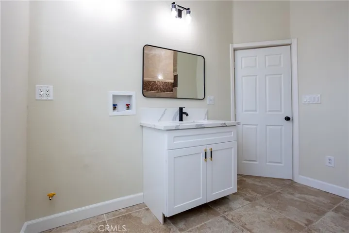 ADU Vanity -Laundry Room