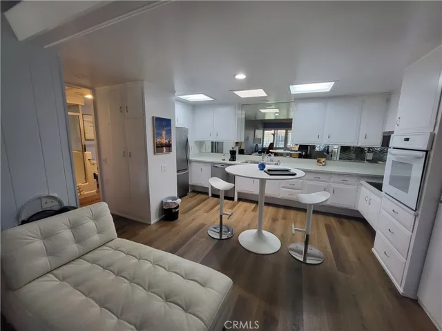 Kitchen view from living room.