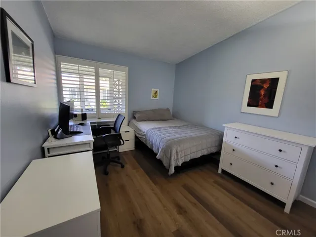 Bedroom view from door.
