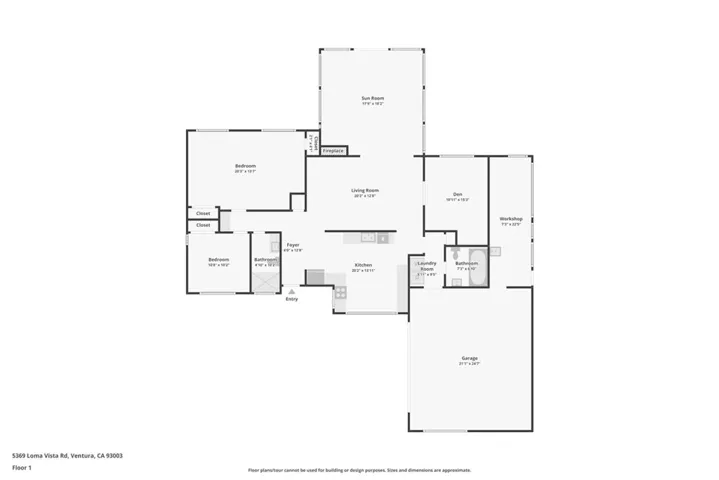 5369 Loma Vista Road, Ventura, California 93003
