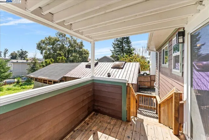 Back deck