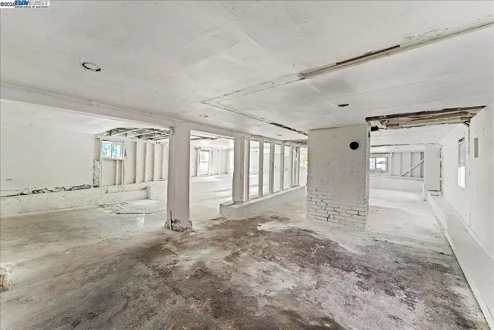 Unfinished basement