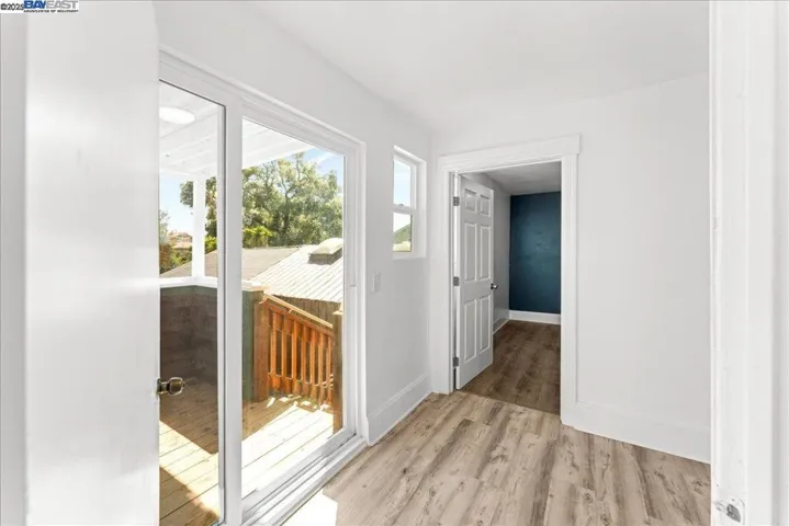 Back door to deck