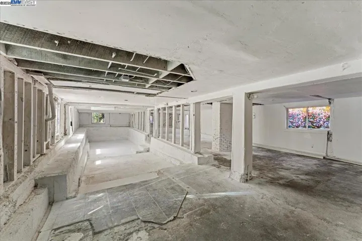 Unfinished basement