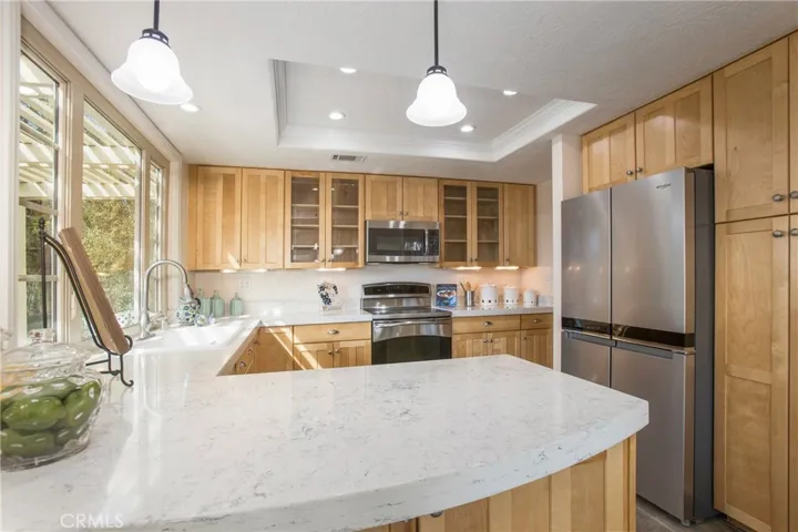 Remodeled Kitchen with lots of sunlight