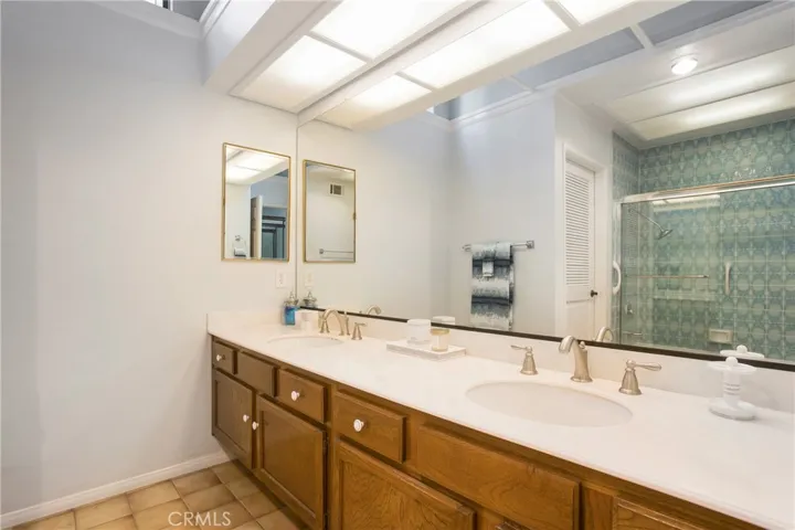 #1 Bathroom (Primary) Dual Sink Vanity with plenty of storage