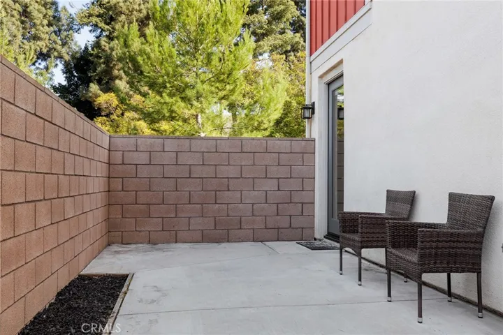 enclosed large patio