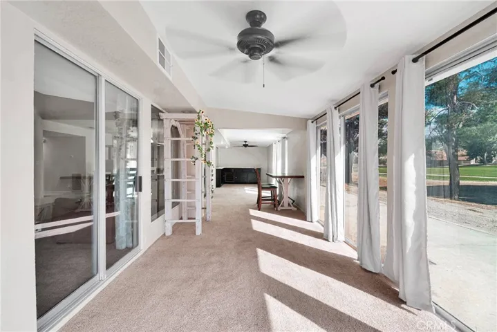 Enclosed Patio. View 2