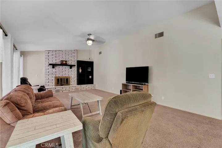 Living Room/Fireplace. View 2