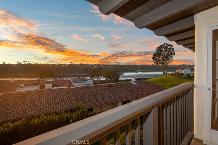 Enjoy quiet time off the balcony.