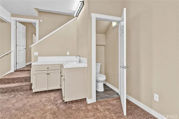 1/2 bath or WC and wet bar area.