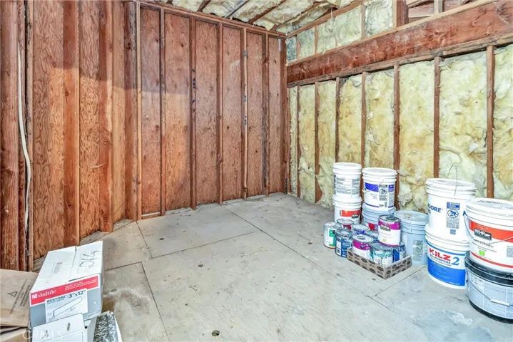 This room could easily be finished out and used for storage, extra room, gym,