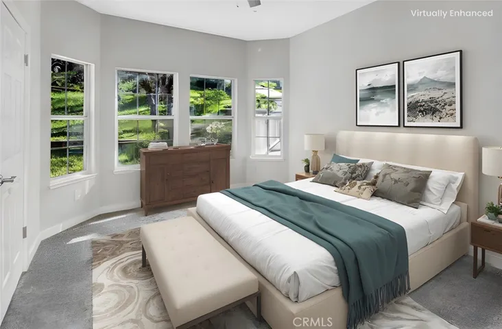 Bedroom 1 virtually staged