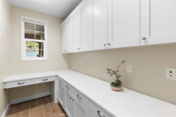 Butler's pantry with ample storage