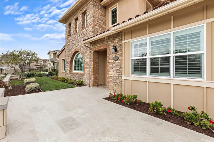 Exterior entry