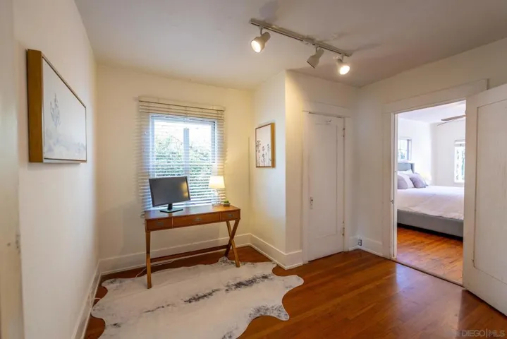 Room connected to primary bedroom suite. Includes closet space.