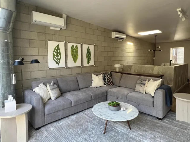 Upstairs living room.
