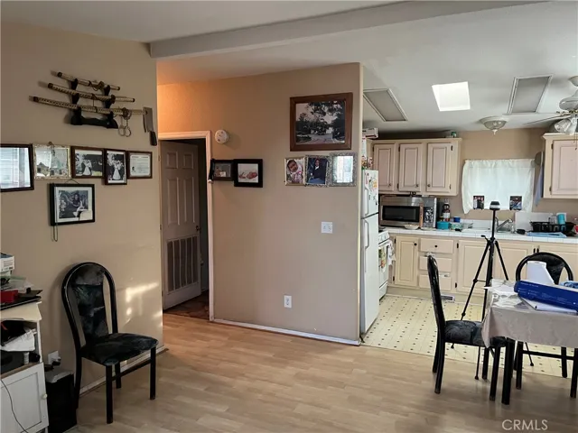 Living room and kitchen open concept