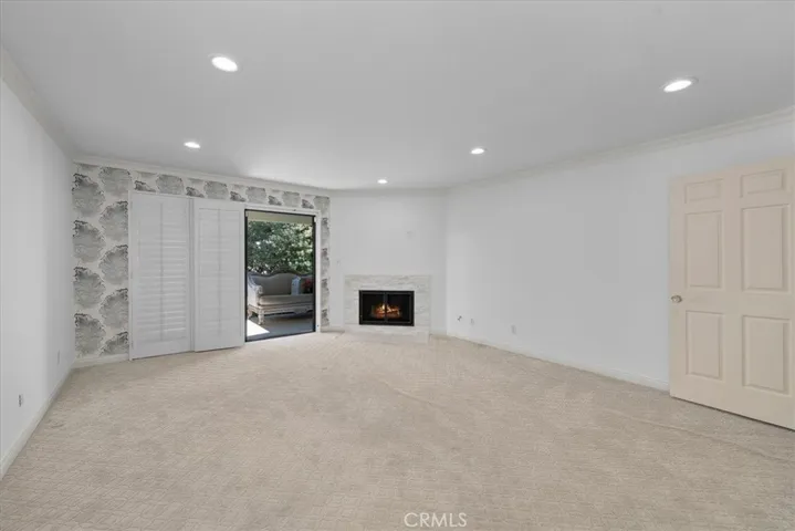 The entire downstairs has had brand new vinyl floors installed since the photos were taken.