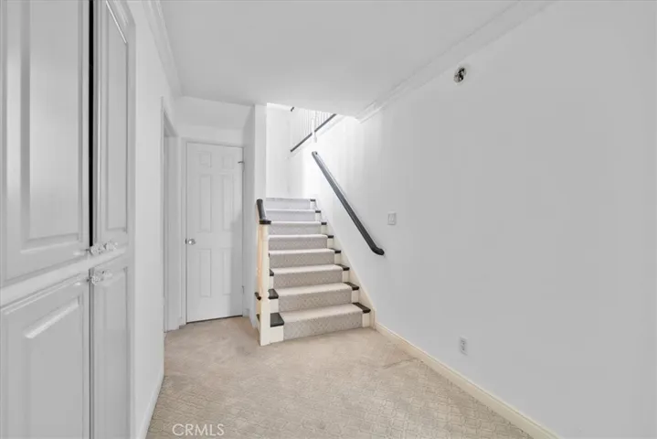 The entire downstairs has had brand new vinyl floors installed since the photos were taken.