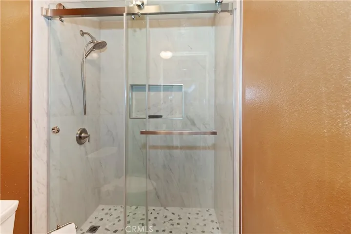 Newly remodeled shower