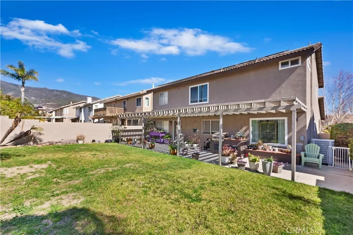 Rear yard